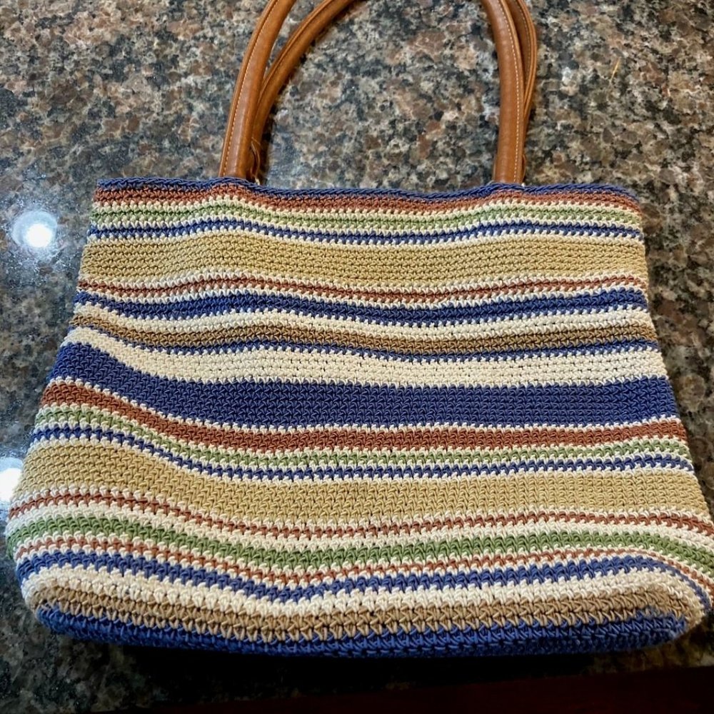Boho striped bag